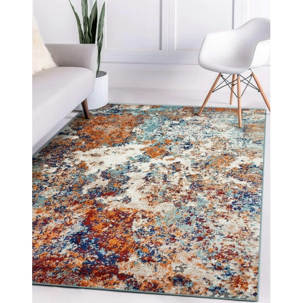 Luxe Weavers Lagos Collection 9086 Dark Grey 2x3 Modern Abstract Area Rug Luxe Weavers Lagos Collection 9086 Dark Grey 2x3 Modern Abstract Area Rug